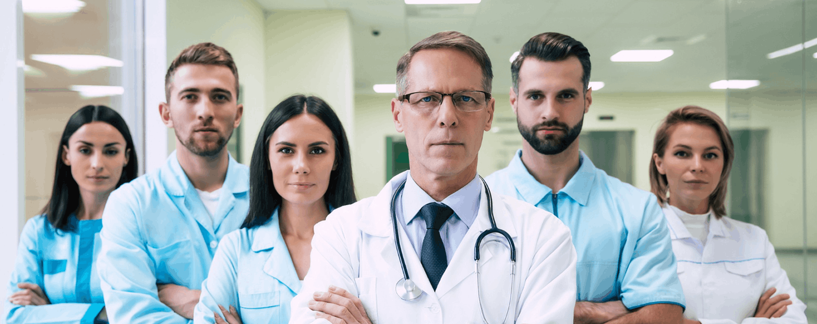 Team of physiotherapy experts