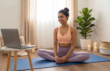 Yoga sequence supporting PCOS wellness